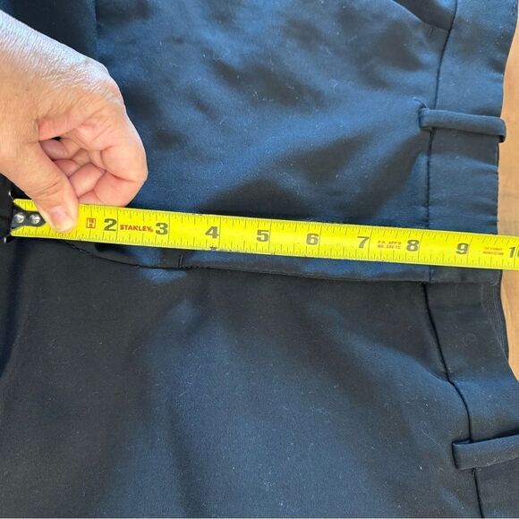 H&M Black Slim Fit Slacks, Size 6 - Picture 15 of 16